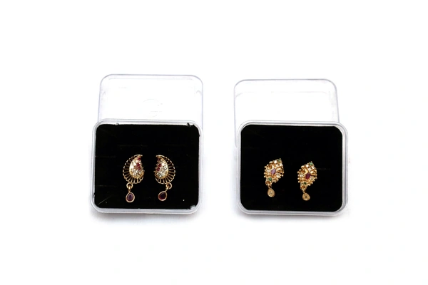 Combo Earrings  - Gold, Adjustable