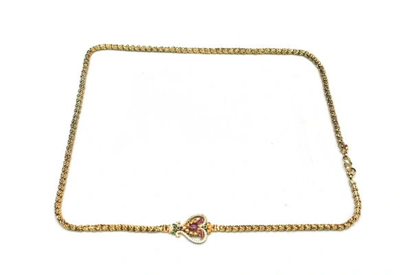 Mugappu Chain - Gold, No Adjust