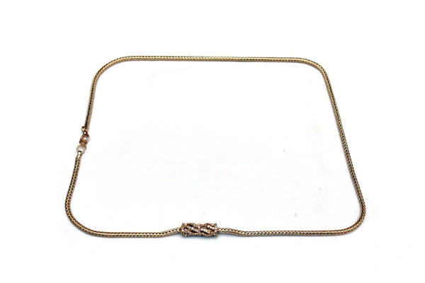 Mugappu Chain - Gold, Adjustable