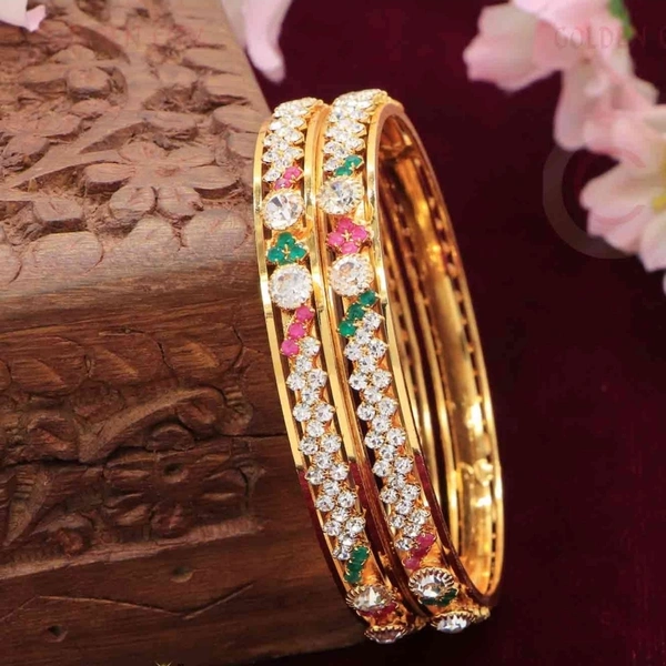 RUBY STONE BANGLE - 2.4;2.6;2.8;2.10