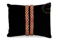 STONE BANGLE PINK - Gold, 2.4;2.6;2.8;2.10