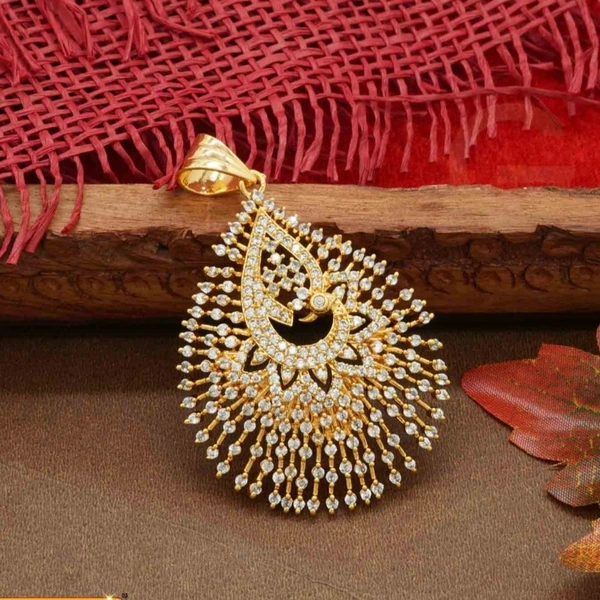 PEACOCK WHITE STONE DOLLAR 