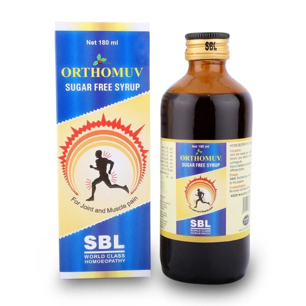 SBL Orthomuv Sugar Free Syrup - 180ML