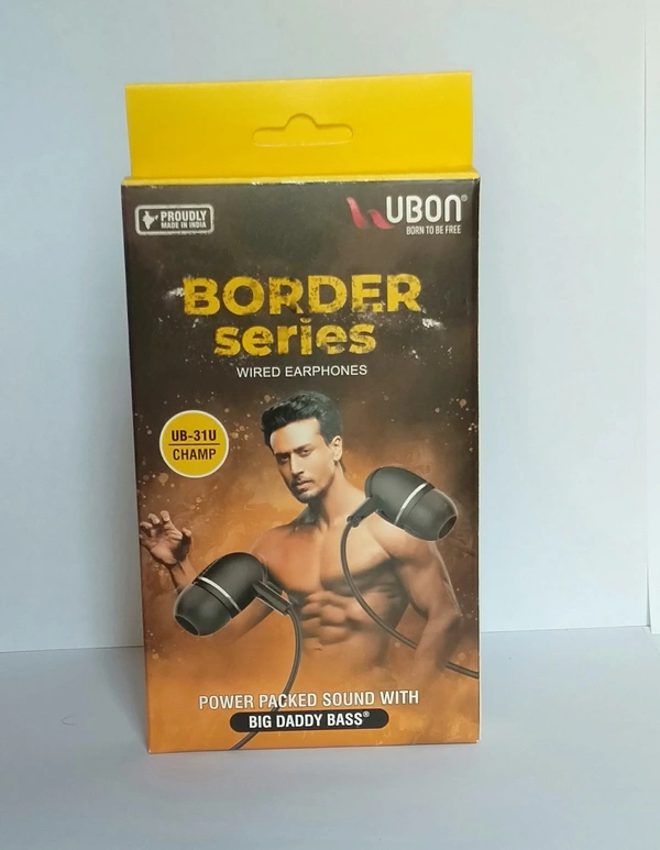 UBEST UBON UB-31U CHAMP HEADPHONE - Black