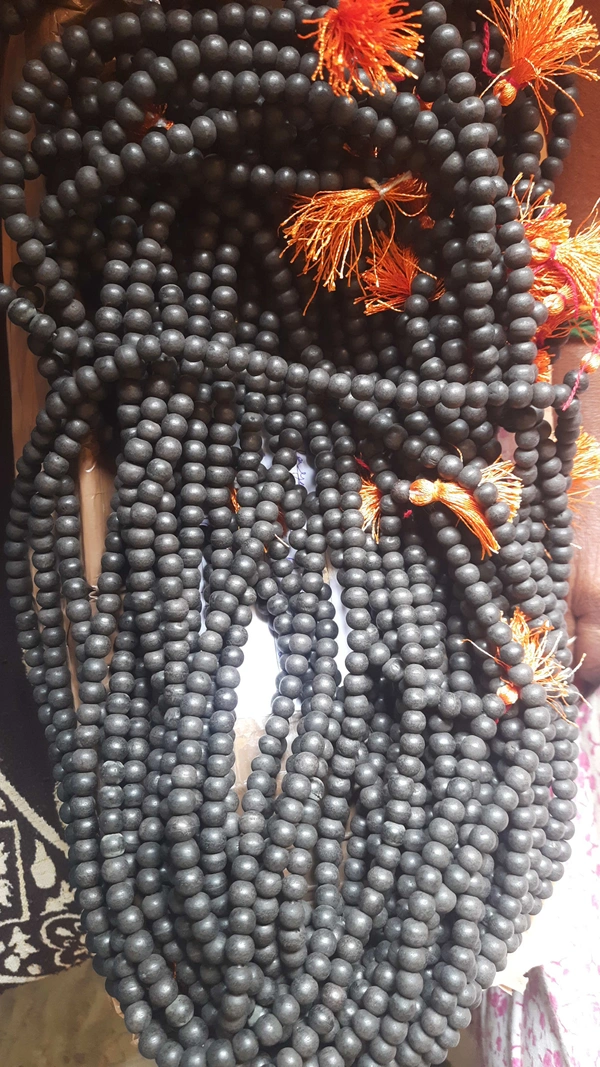 Karungali Mala Pure And Original - Black, 6mm