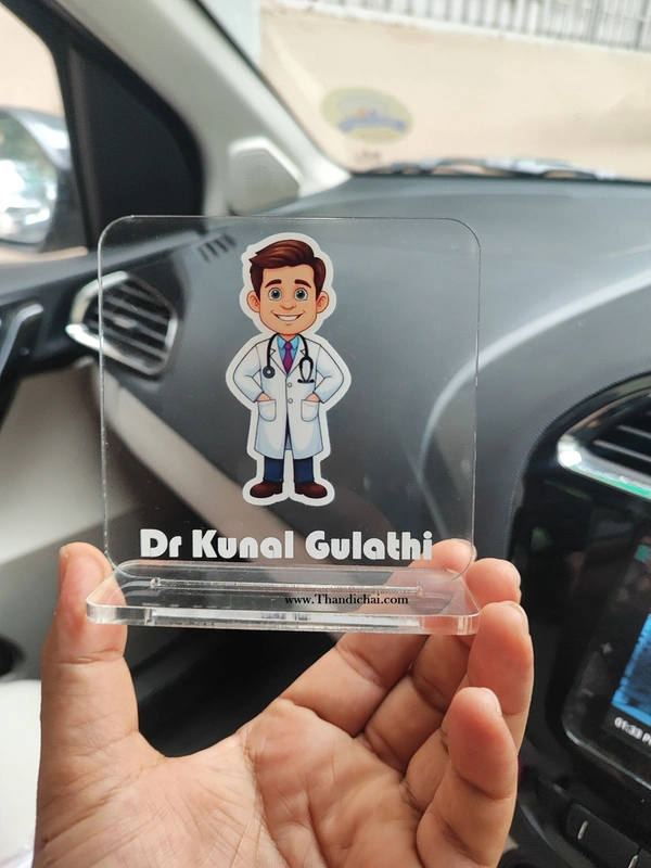Car Dashboard for Doctors - 1, For Male Doctors