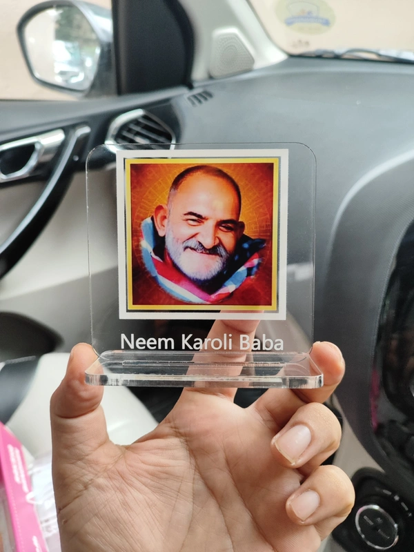 Neem Karoli baba Car Dashbaord