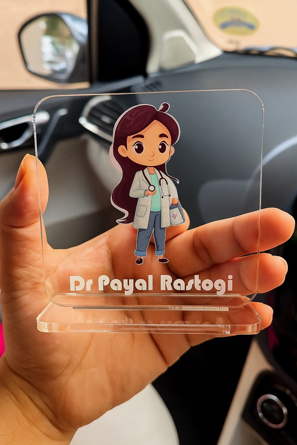 Car Dashboard for Doctors - For Female Doctors