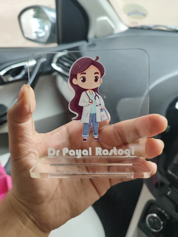 Car Dashboard for Doctors - For Female Doctors