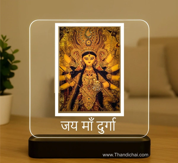 Maa Durga Led light Frame - Without Led Light