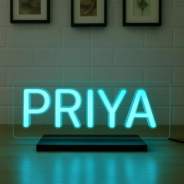 Custom Neon Lights for Room Decor | Personalized LED Name Sign - 6 - 8 Alphabet(4 x15 - 21 Inch)