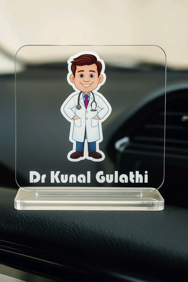Car Dashboard for Doctors - 1, For Male Doctors