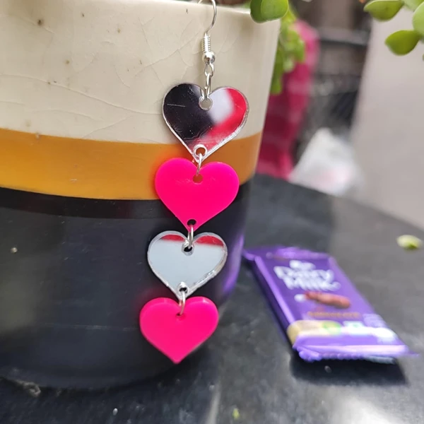 Heart shape earings