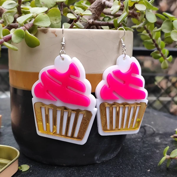 Cup Cake earings