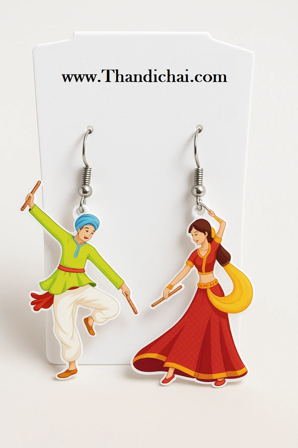 Dancing Couple Earings