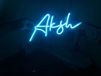 Name Neon Light - Red, Red