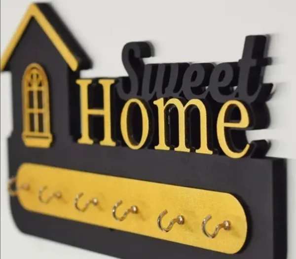 Sweet home with Hut Key holder