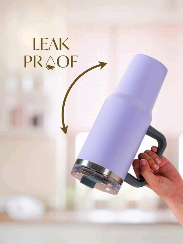 Tumbler With Straw || Hot And Cold || 1200 ML Capacity 