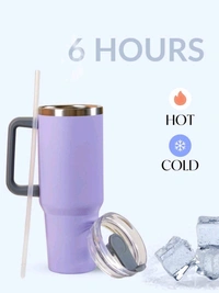 Tumbler With Straw || Hot And Cold || 1200 ML Capacity 