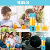 Portable USB Mini Juicer Blender Electric Juicer Bottle Rechargeable Blender Grinder Mixer For Smoothie, Juices, Vegetables and Shakes