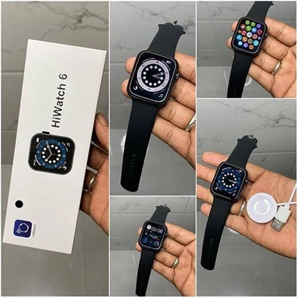 Hiwatch 6 (t500+ pro)||Compatible With iOs And Android|| Bluetooth Calling||