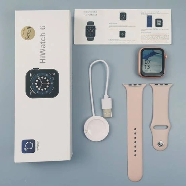 Hiwatch 6 (t500+ pro)||Compatible With iOs And Android|| Bluetooth Calling||