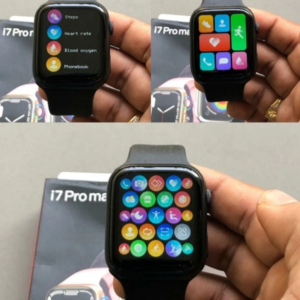 i7 Pro Max Smart Watch S-7 || With Full Screen Compatible With All Android And IOS Device