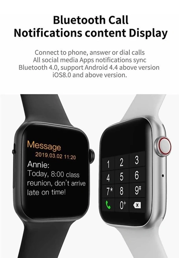 i7 Pro Max Smart Watch S-7 || With Full Screen Compatible With All Android And IOS Device