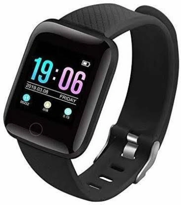 Id-116 Smartband (Black)||smart Bracelet||Fitness Bracelet||
