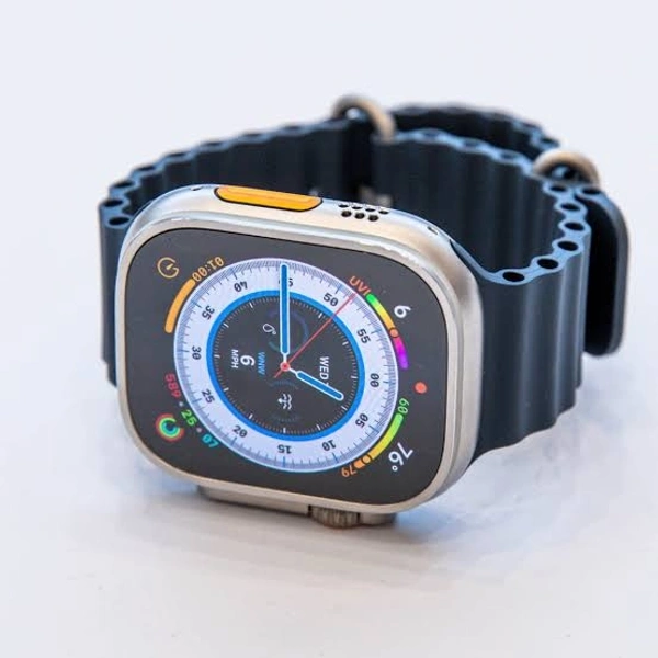 Strap For 44/45/49 mm Watches||Strap For Watch Ultra||Straps Compatible For Series 7 And 8 Watches - Black
