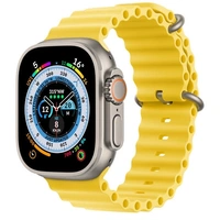 Strap For 44/45/49 mm Watches||Strap For Watch Ultra||Straps Compatible For Series 7 And 8 Watches - Black