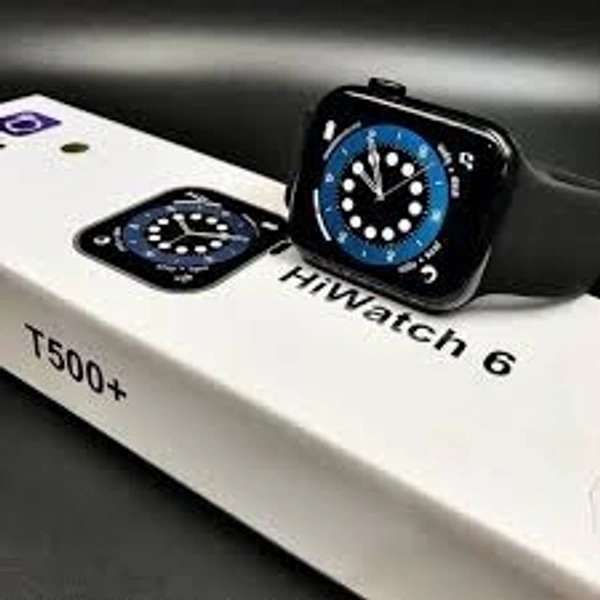 T500 Plus Pro S-6 Smart Watch With Full Screen Compatible With All Android And IOS Device