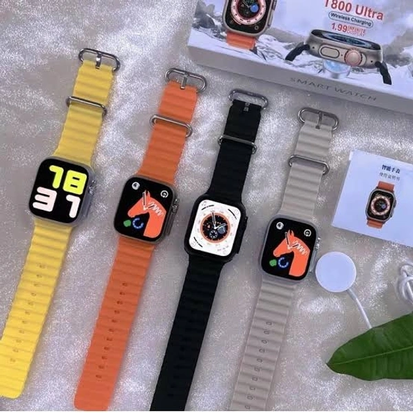 T800 Smartwatch || Ultra Watch Model||Bluetooth Calling||Compatible With iOS And Android||(Without Logo)
