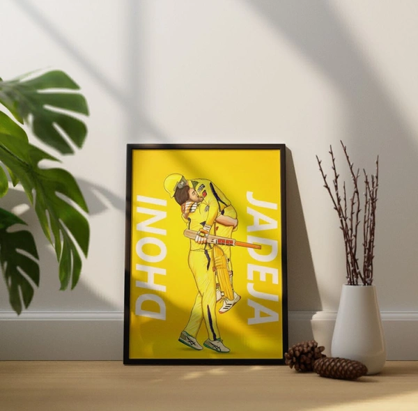 MS Dhoni Frame |IPL | MSD | Chennai Super Kings 