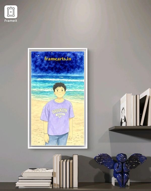 Single Ghibil Photo Frame| Solo Friend Frame| Birthday Gift | Trending Frame 