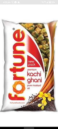 Fortune Kachi Ghani Pure Mustard Oil 
