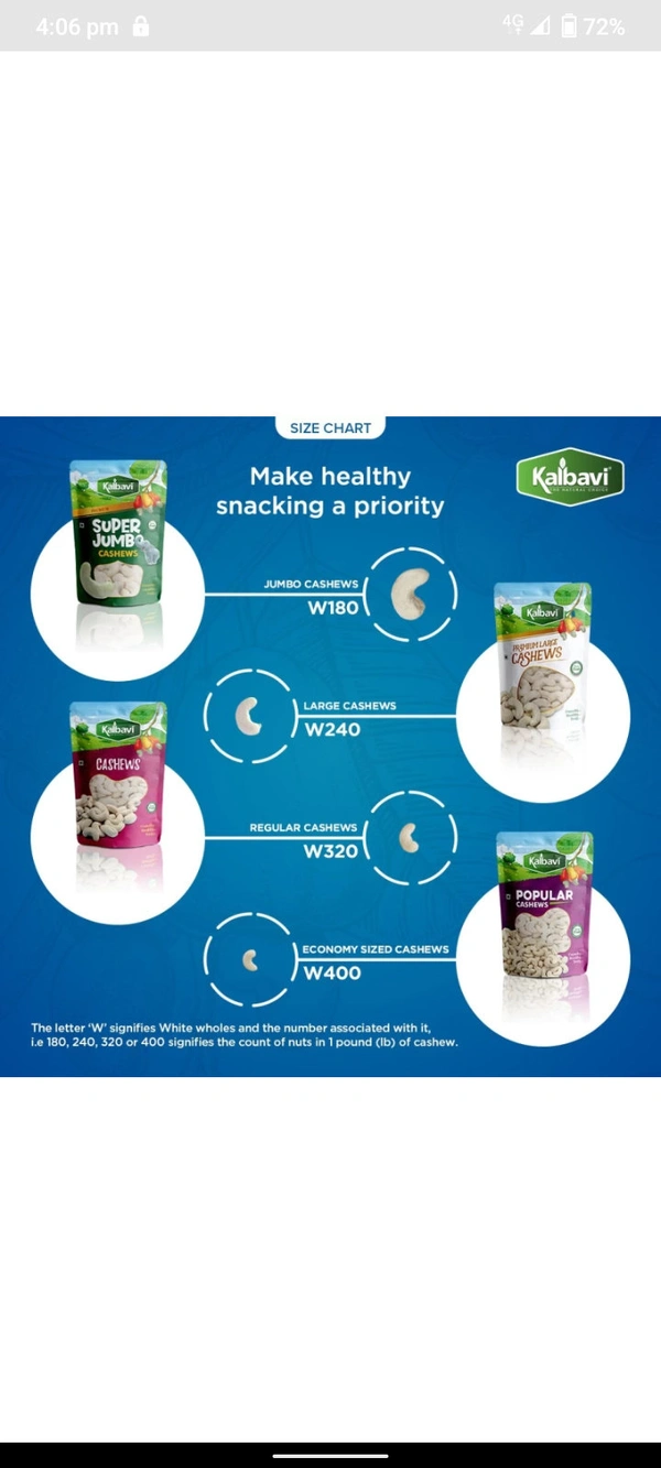Kaju Badam -500g Pack 