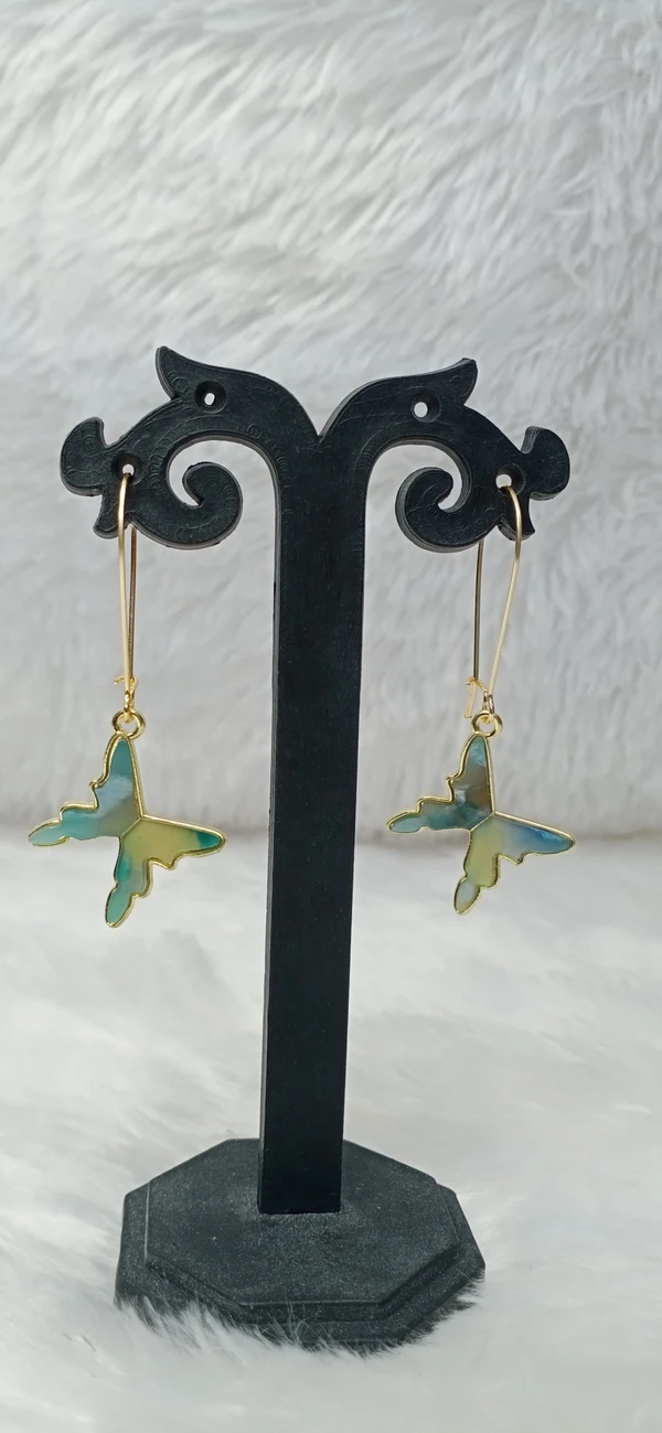 Ombre Butterfly Earrings 