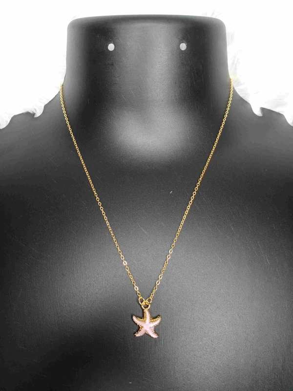 Starfish Charm Chain