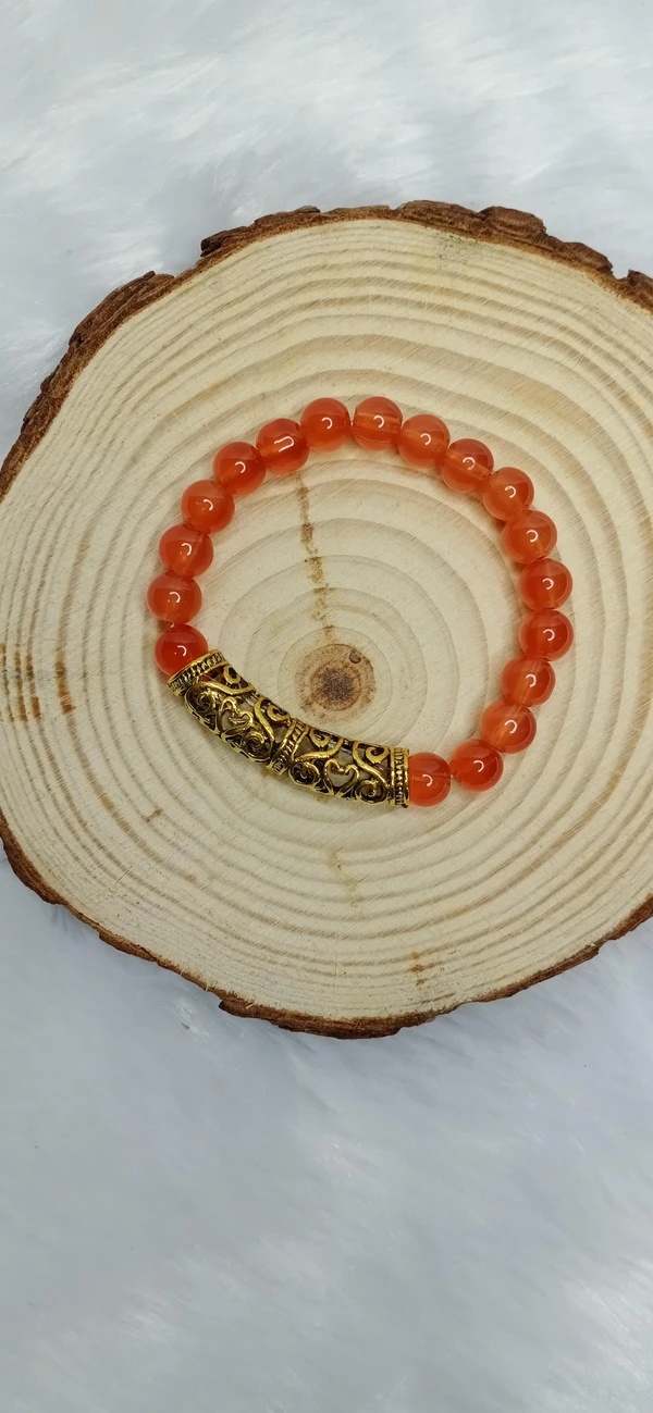 Beaded Bracelet With Hansuli Pipe - Clementine