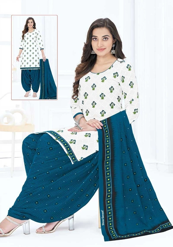 Pure Cotton Stitched Printed Concrete Kurta with Pant and Dupatta Sets - L, Concrete