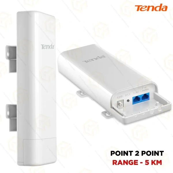 TENDA OUTDOOR POINT TO POINT O1 2.4GHZ 500MTR (3YEAR)