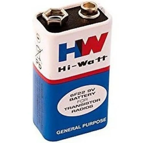 HW Hi-Watt 6F22 9V Battery