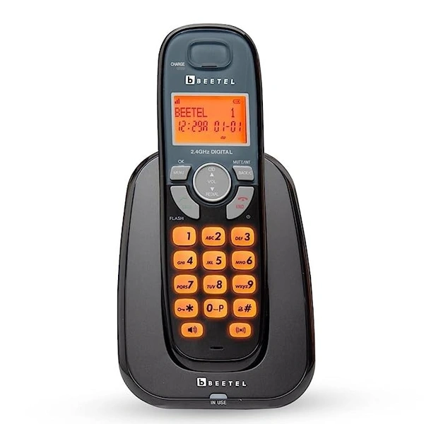 BEETLE X-70 CORDLESS PHONE - Black