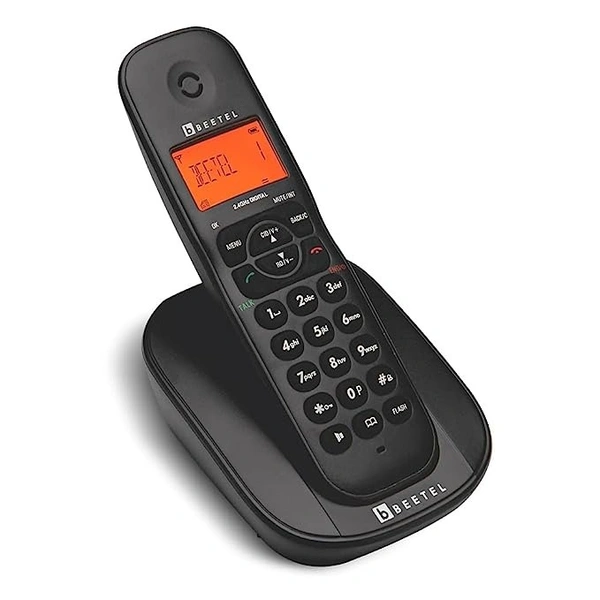 BEETLE X-73 CORDLESS PHONE - Black