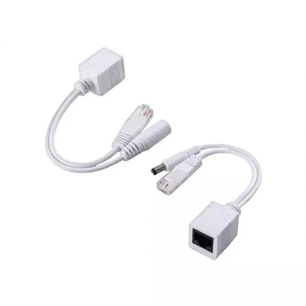 PoE Injector Cable White 2 pcs - WHITE