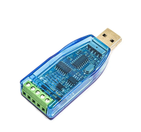 USB to RS-485 Converter Adapter with CH 340/341 Chipset | Supports All Windows Versions | High-Speed RS485 Port | Max Distance 4000ft (1200m)