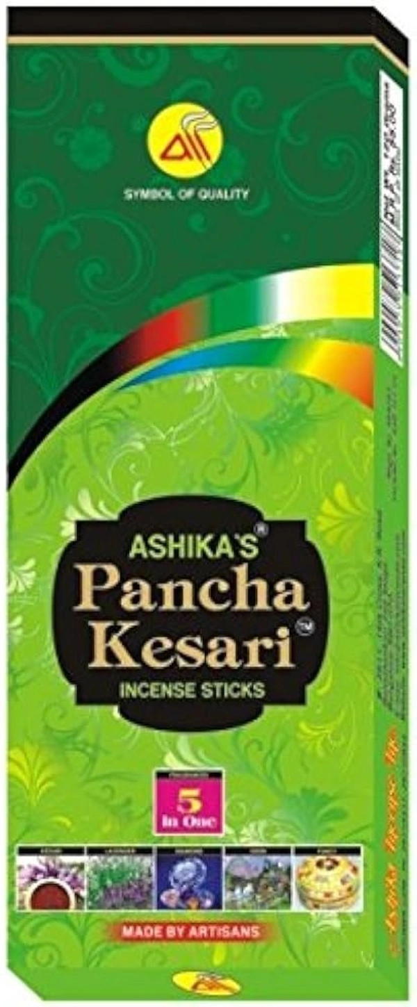 Ashika s Pancha Kesari Incense Sticks - 120g