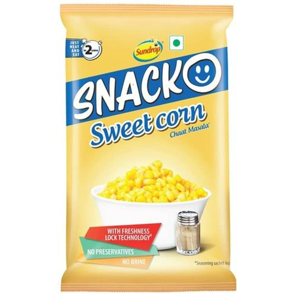 Sundrop SnackO Sweet Corn Chaat Masala - 151.9g