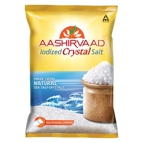 Aashirwad Crystal salt - 1kg